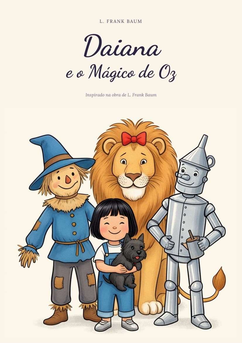 Capa de O Mágico de Oz