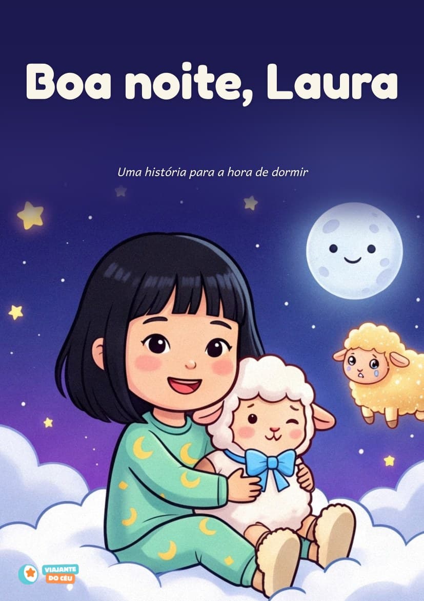 Capa do livro Boa noite personalizado
