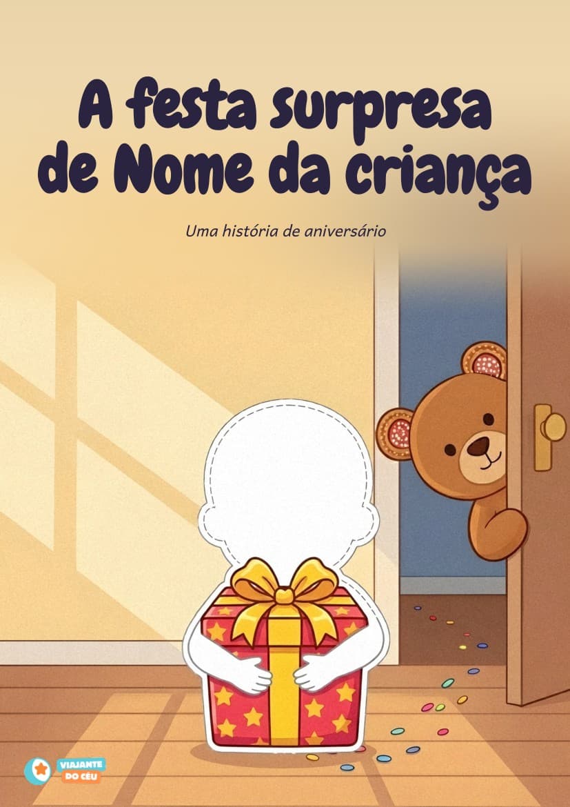 Capa de A festa surpresa